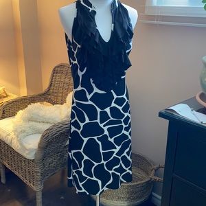 Black and white dress